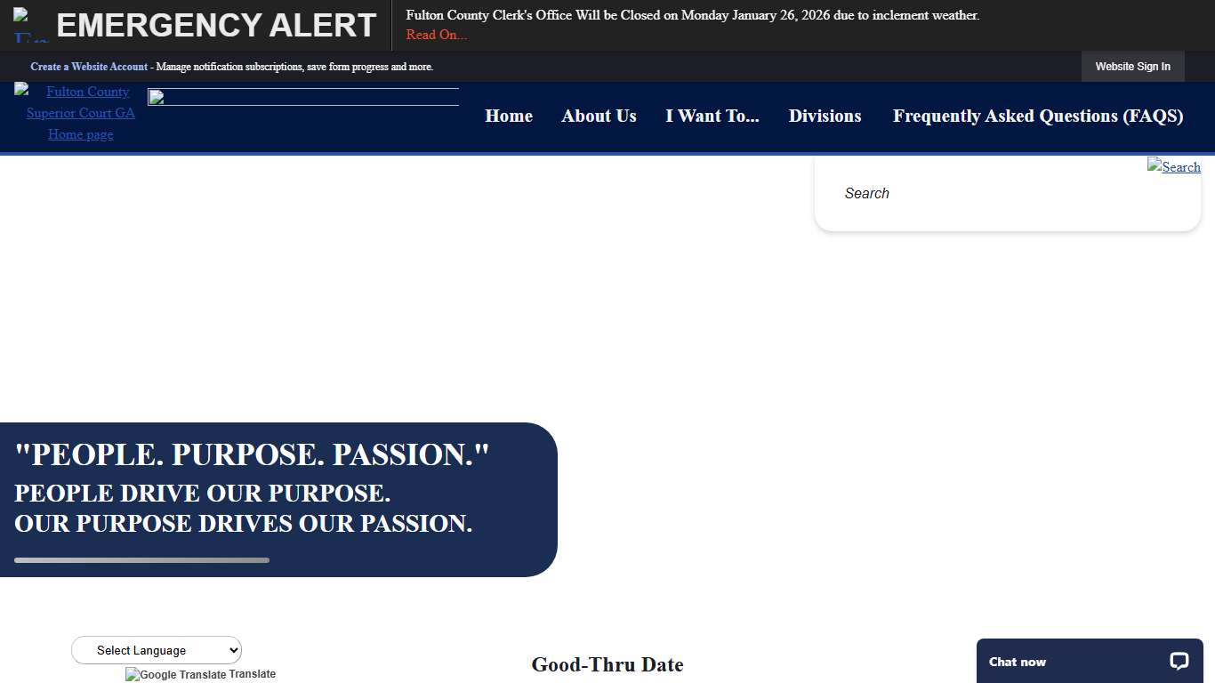Fulton County Superior Court, GA Official Website